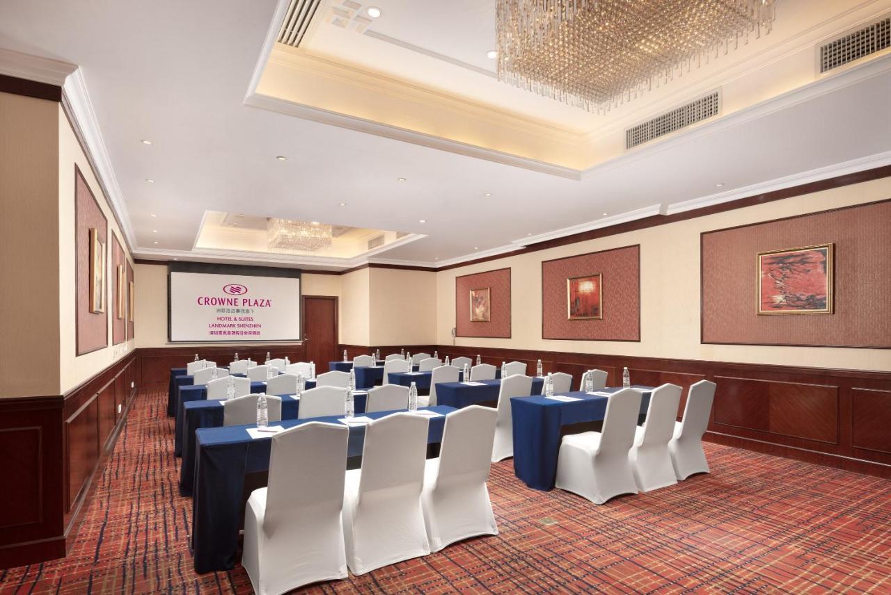 Crowne Plaza Hotel & Suites Landmark Shenzhen By Ihg - Nearby Luohu Border, Indoor Heated Swimming Pool, Complimentary Welcome Drink 외부 사진